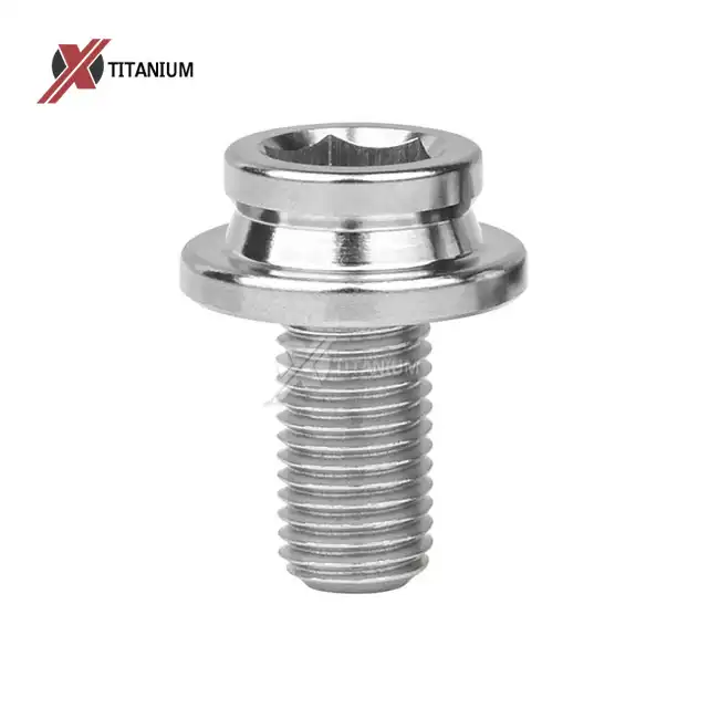 Bicycle Titanium Crank Bolts M8x15mm